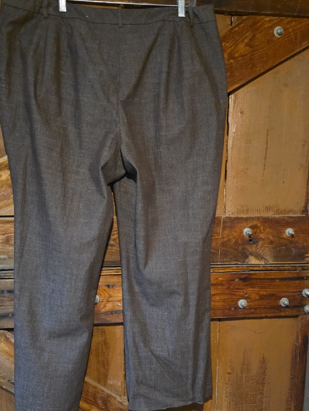 dressbarn Women's Brown Dress Pants